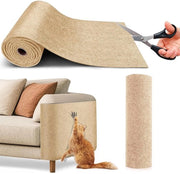 Protezione per mobili da gatto, tappeto antiscivolo da autoadesivo 200cm*40cm, protezione per mobili da gatto, protezione per divani, striscia antiscivolo per letti per gatti, torri per gatti (khaki)