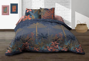 Dekbedovertrek a più colori con 2 cuscini - 220 x 240 cm - 240 x 220 cm di cotone