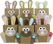 Decorazioni di Carta per Pasqua - Pacchi Regalo con Cigni di Pasqua per Bambini