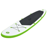 Set Tavola Gonfiabile da SUP Verde e Bianco 92732