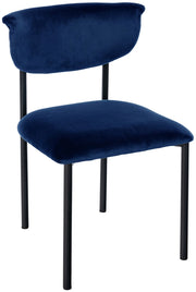 Sedia visitatore in velluto Gambell 5