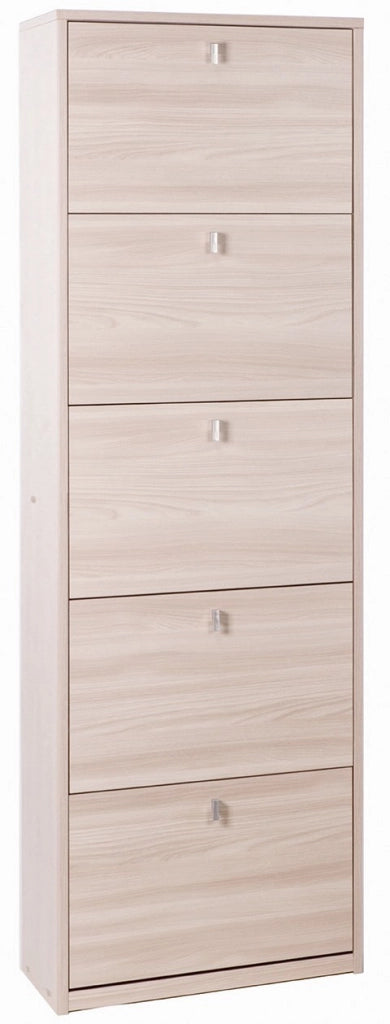 KIT SCARPIERA 5 ANTE A RIBALTA H190 L63 P29 Cm FINITURA OLMO CHIARO SARMOG Sk565k
