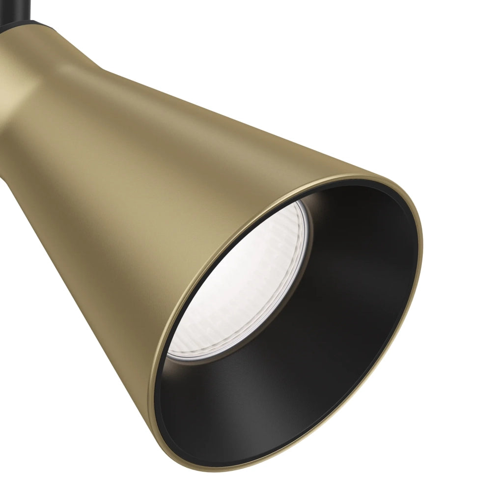 Maytoni lampada da binario Unity Virar 1 luce GU10 nero alluminio