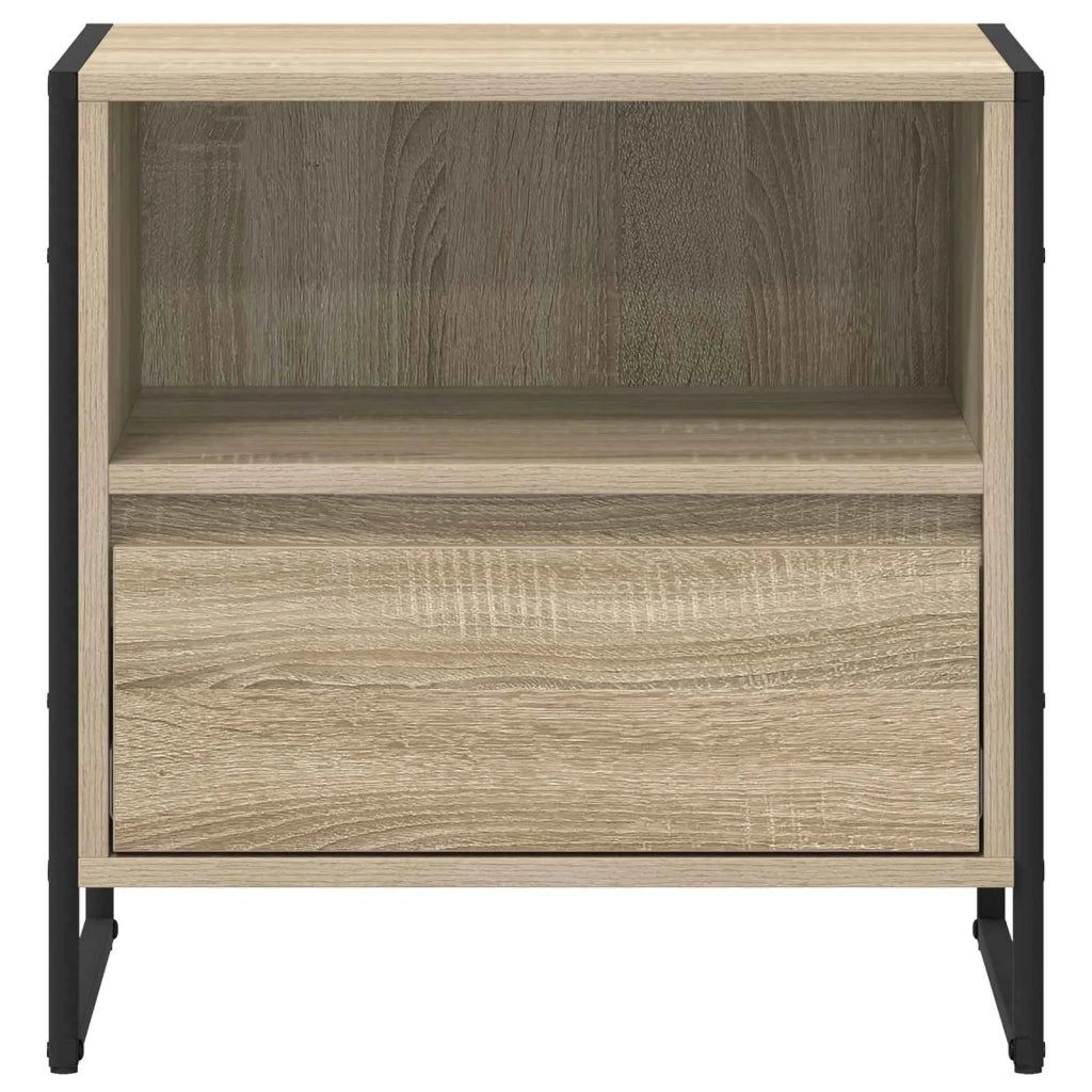 Comodino | Armadio da Notte | Mobiletto da notte Sonoma 50 x 39,5 x 50 cm Legno multistrato