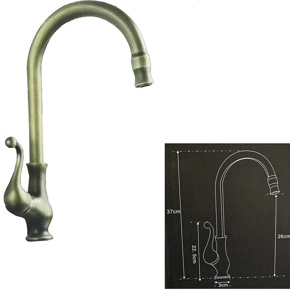 Trade Shop - Miscelatore Lavello Ottone  52427 Lavandino Cucina Monocomando Rubinetteria -