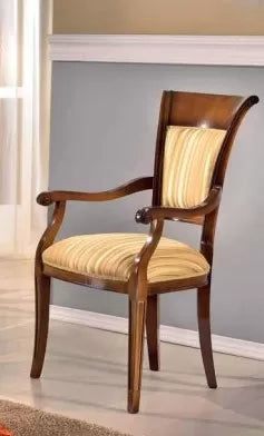 Capotavola imbottito in legno massello intagliata con fregi - Mobili 2G