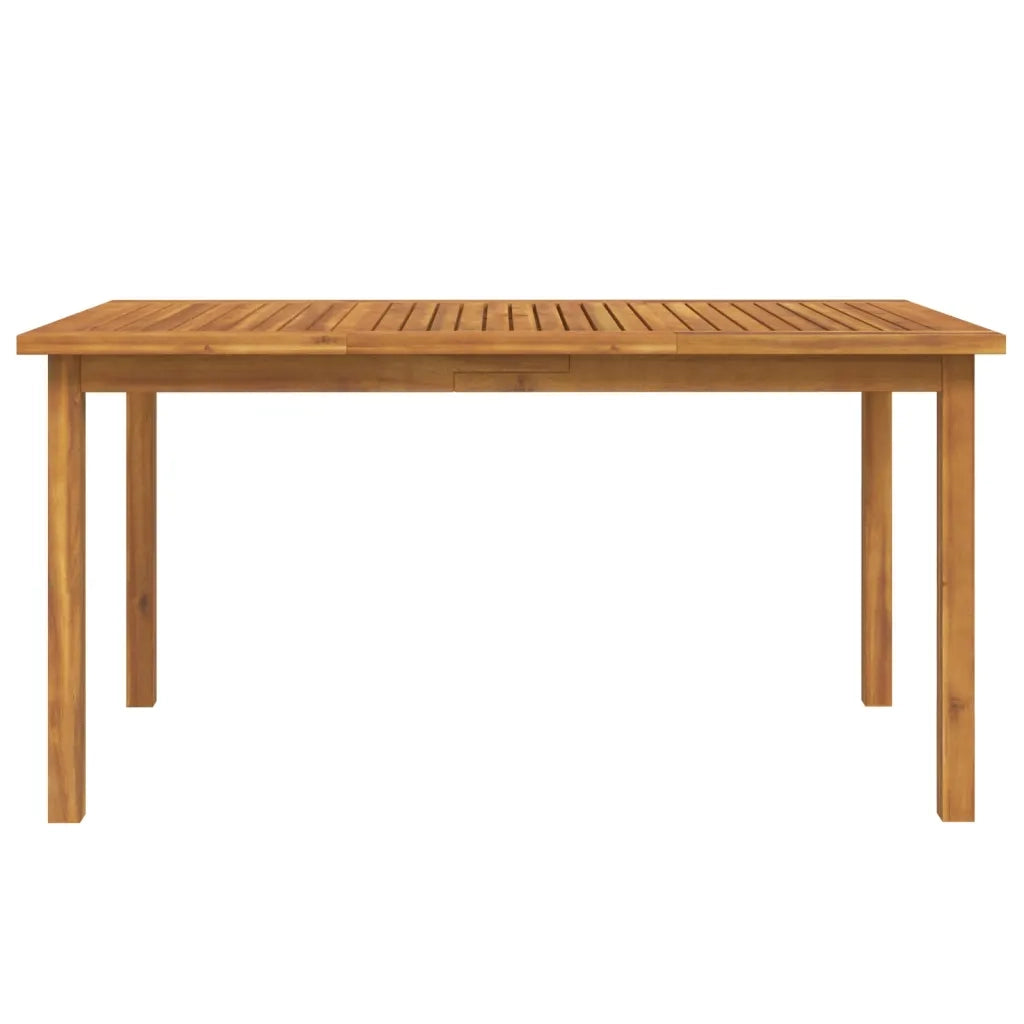 Set da Pranzo per Giardino 5 pz in Legno Massello di Acacia 3206277