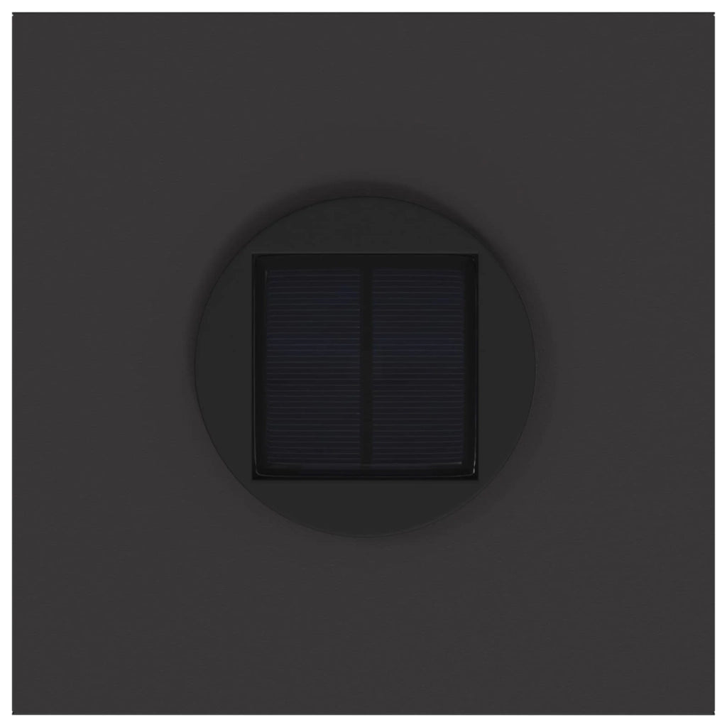 Lucina LED Solare da Percorso 2 pz Nero CFW9124998
