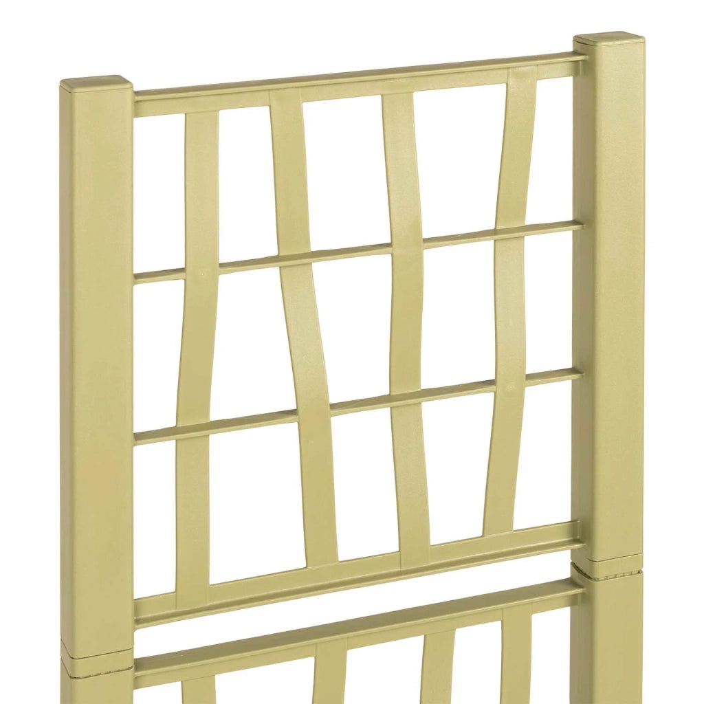 Fioriere | Cassetta per fiori | Vaso da Giardino con Trellis Verde 36 x 36 x 140 cm PP