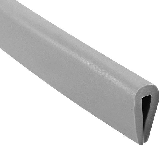 Afdichting in Gomma di U - Lunghezza 30 ft - Impermeabile - Isolante Acustico - Antiscivolo - Assorbimento di Impatti - Striscia di Protezione in Gomma