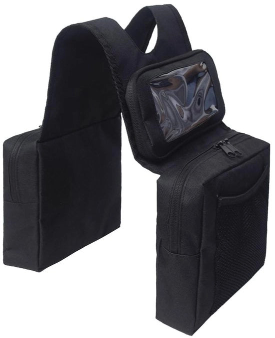 Tas per Motocicletta impermeabile - Zadelta per Motocicletta - Tas per Carburante - Tas per ATV - Attività all'aperto - 600D stoffa Oxford - 67,5x20,5cm