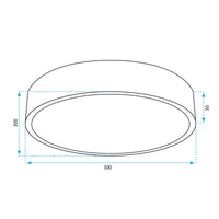 Lampada Da Soffitto App1404-c 30cm