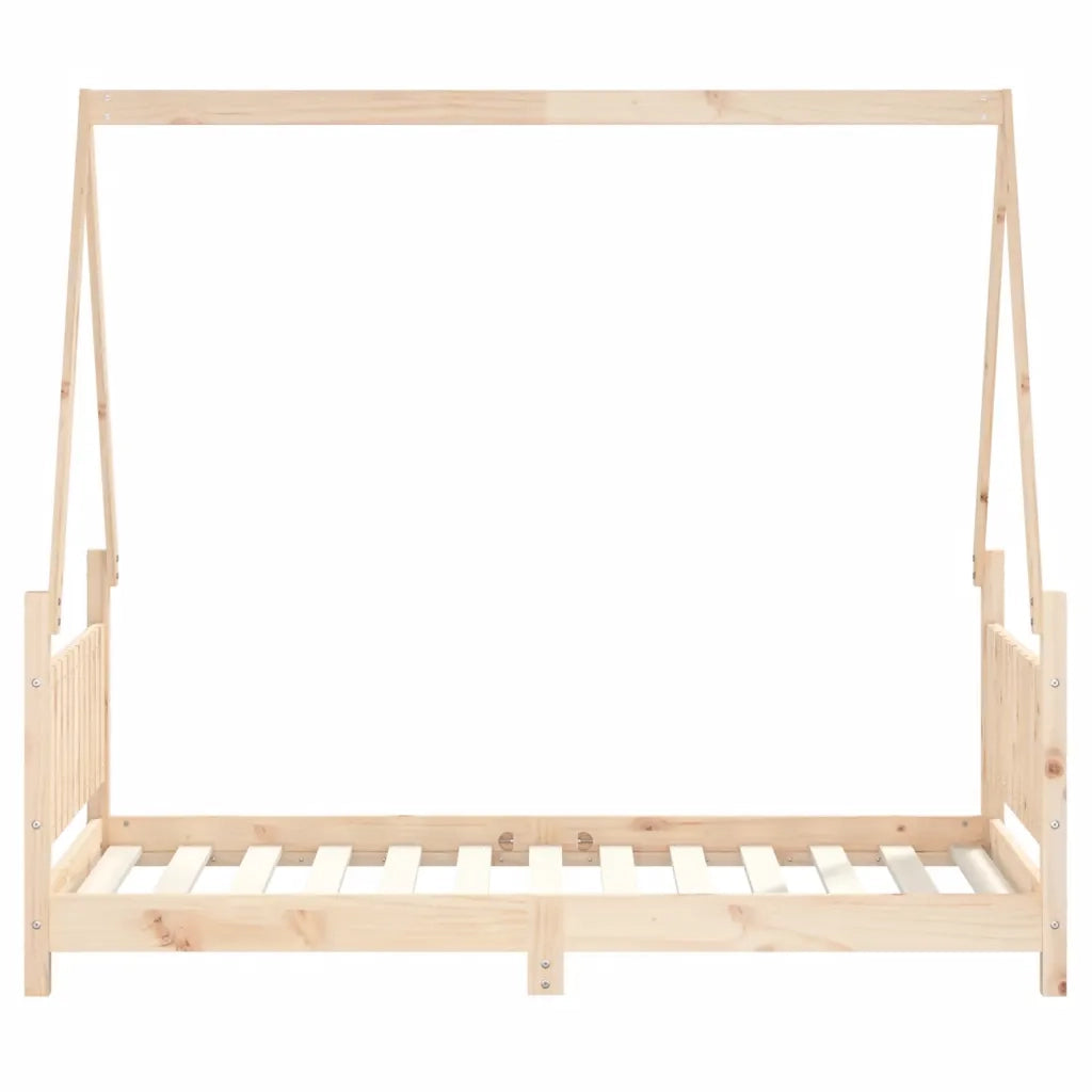 Giroletto per Bambini 80x160 cm in Legno Massello di Pino 834504