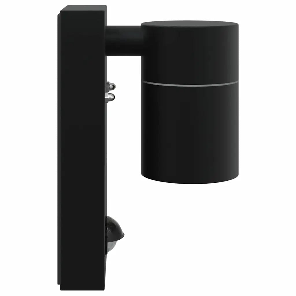 Lampada da Parete Esterna 2 pz Nero 6,5 x 10,5 x 16 cm CFW3409068