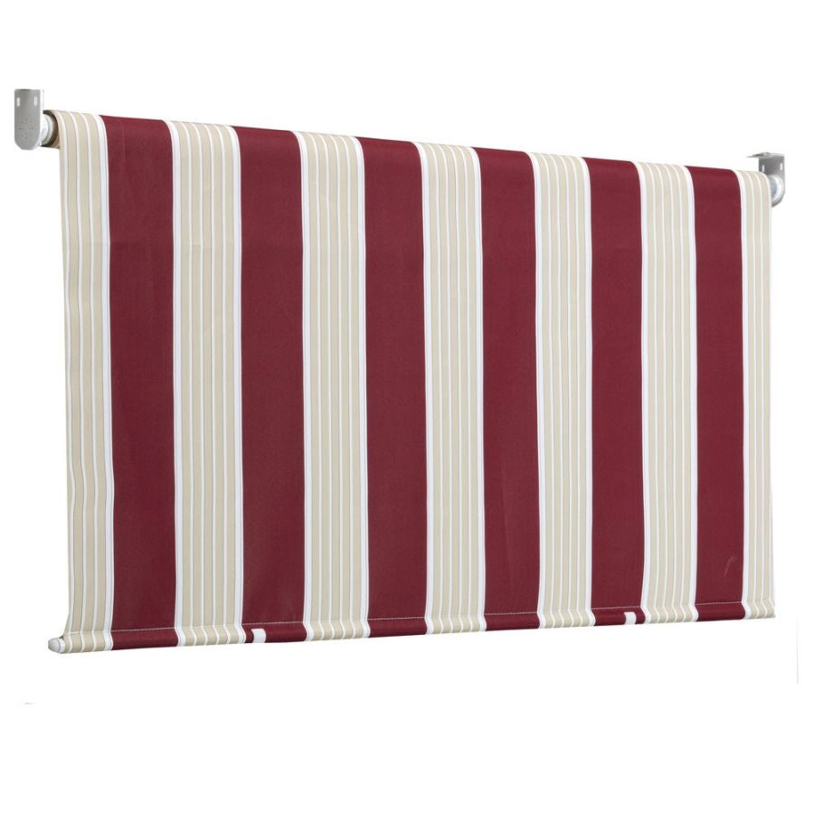 Tenda da sole  a caduta  h.250 l. 150 riga bordeaux