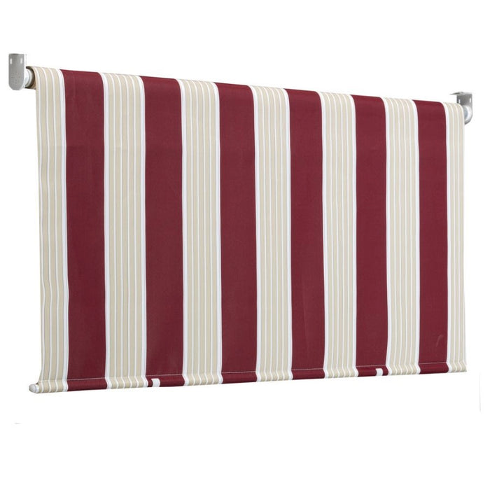 Tenda da sole  a caduta  h.250 l. 150 riga bordeaux