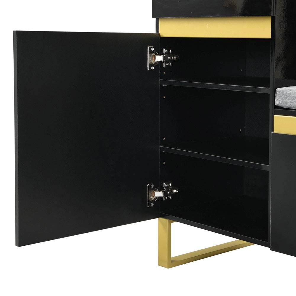 Scarpiera con Cassetti e Ante per Ingresso ¨C MINIMAL ¨C Legno, Multiripiano