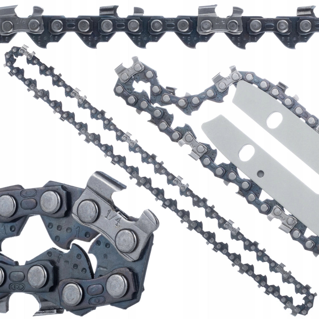 Catena per Mini Motosega ChainPro SteelCut 8" – 45 Denti, Acciaio Temperato | Compatibile con Piranha, Stihl, Makita
