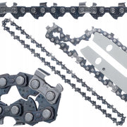 Catena per Mini Motosega ChainPro SteelCut 8" – 45 Denti, Acciaio Temperato | Compatibile con Piranha, Stihl, Makita