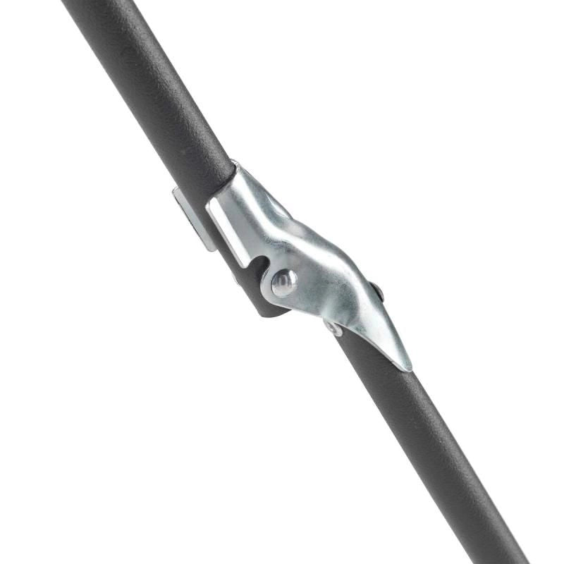 STENDIBIANCHERIA NERO CON ALI A CAVALLETTO 20 METRI EPOXY FUJI ONYX METALTEX
