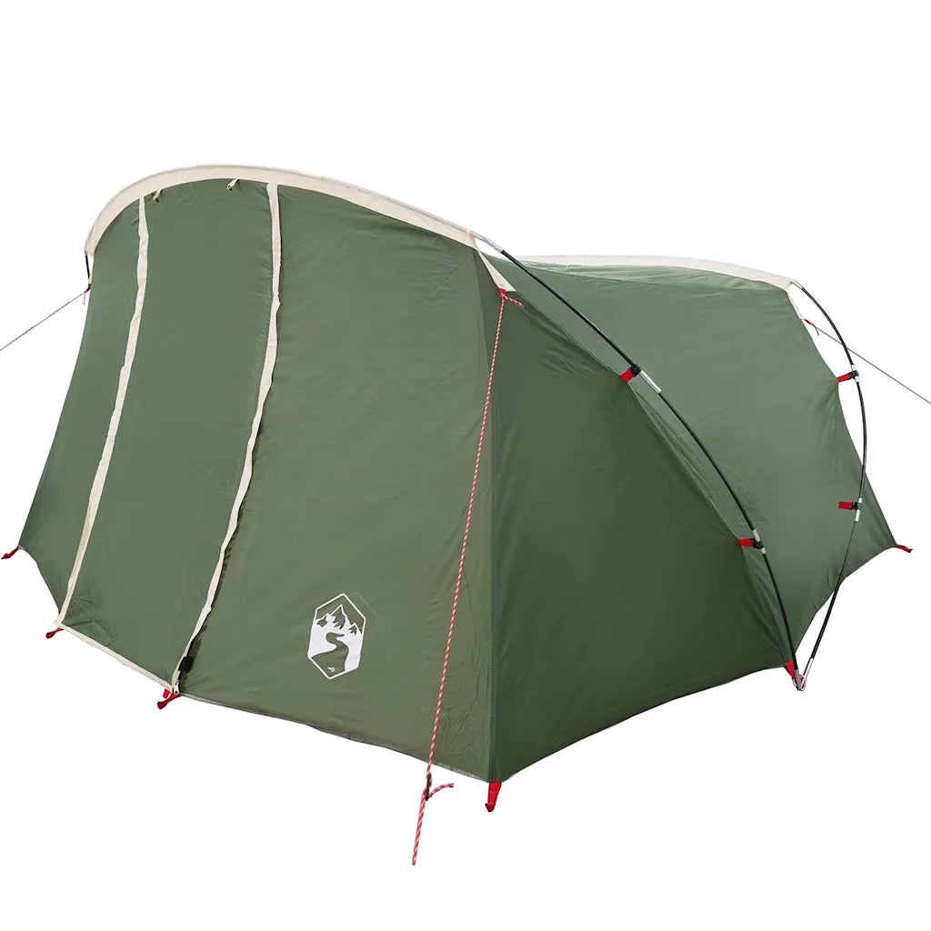 Tenda tunnel per 4 persone 4 persona Verde e Bianco 42004053