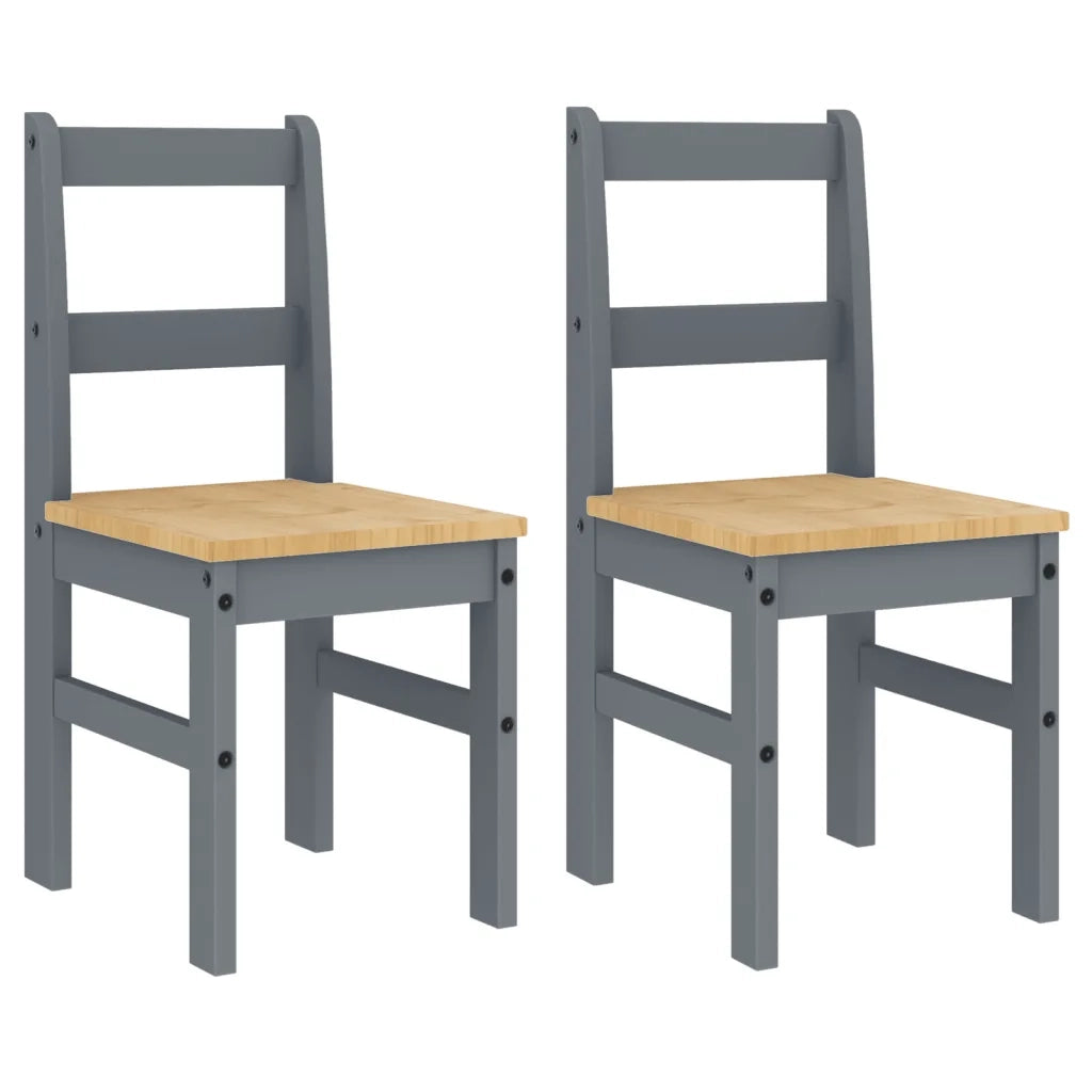 Sedie da Pranzo 2 pz PANAMA 105x30x45 cm Legno Massello Pino 4005730