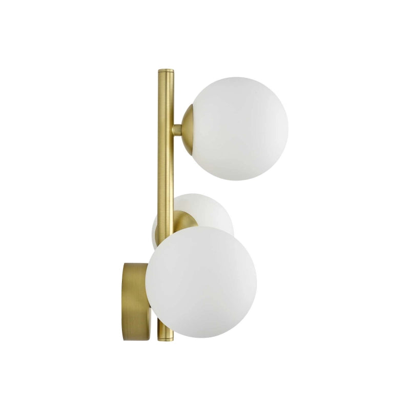 Lampada Da Parete Perlage Ap3 Bianco Ideal-Lux