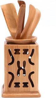 Accessori di bambù naturale - Set di tè Kungfu - Pezzi di ricambio - Cerimonia del tè - Set da 6 pezzi - Adatto per modello di bambù