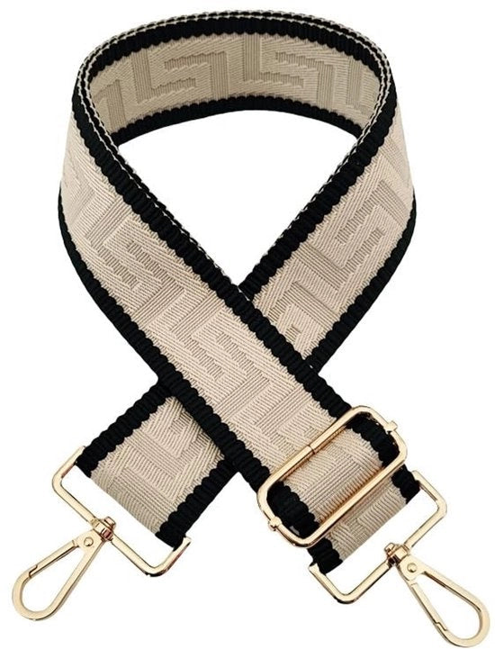 Cinturino da spalla regolabile per borsa - 72-130 cm - 5 cm di larghezza - Stile boho - Cinturino per borse - Nylon duraturo - Cinturino con cinghia da spalla