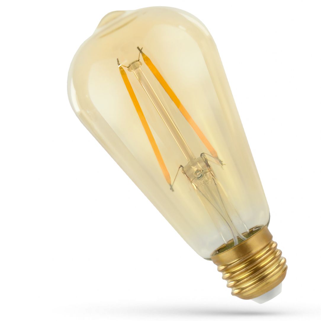 Bulbo Lampadina Led Calda E-27 230v 5w Edison 14460 St58