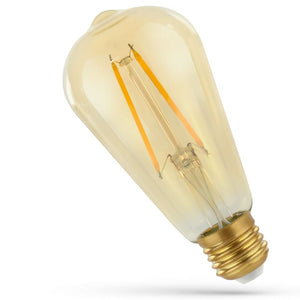 Bulbo Lampadina Led Calda E-27 230v 5w Edison 14460 St58