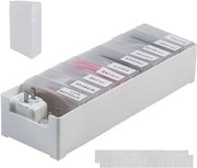Cassetto di Gestione dei Cavi – Scatola di Stoccaggio per Cavi dati e Adattatori – Organizzatore dei Cavi con Compartimenti – Cassetto di Stoccaggio per Cavi USB