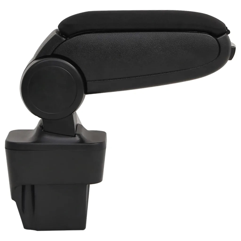 Bracciolo per Auto Nero 13x34x(33-46) cm in ABS