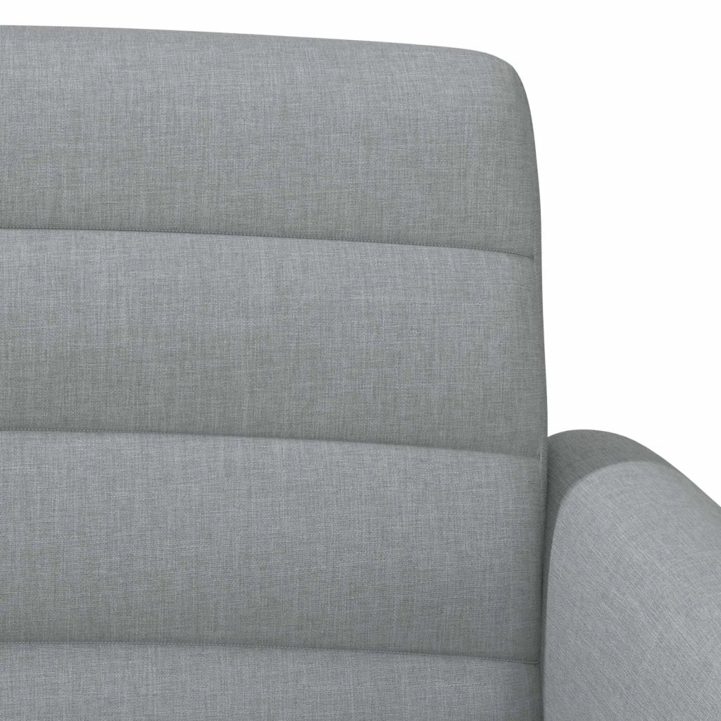 Loveseat con bottoni imbottiti Grigio Chiaro 116 x 67 x 80 cm 42041775