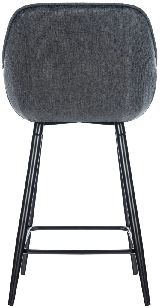 Sgabello da bar Gibson grigio scuro,Tessuto