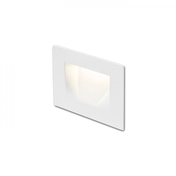 Lampada plafoniera da incasso bianco 230V LED 3W IP54 3000K