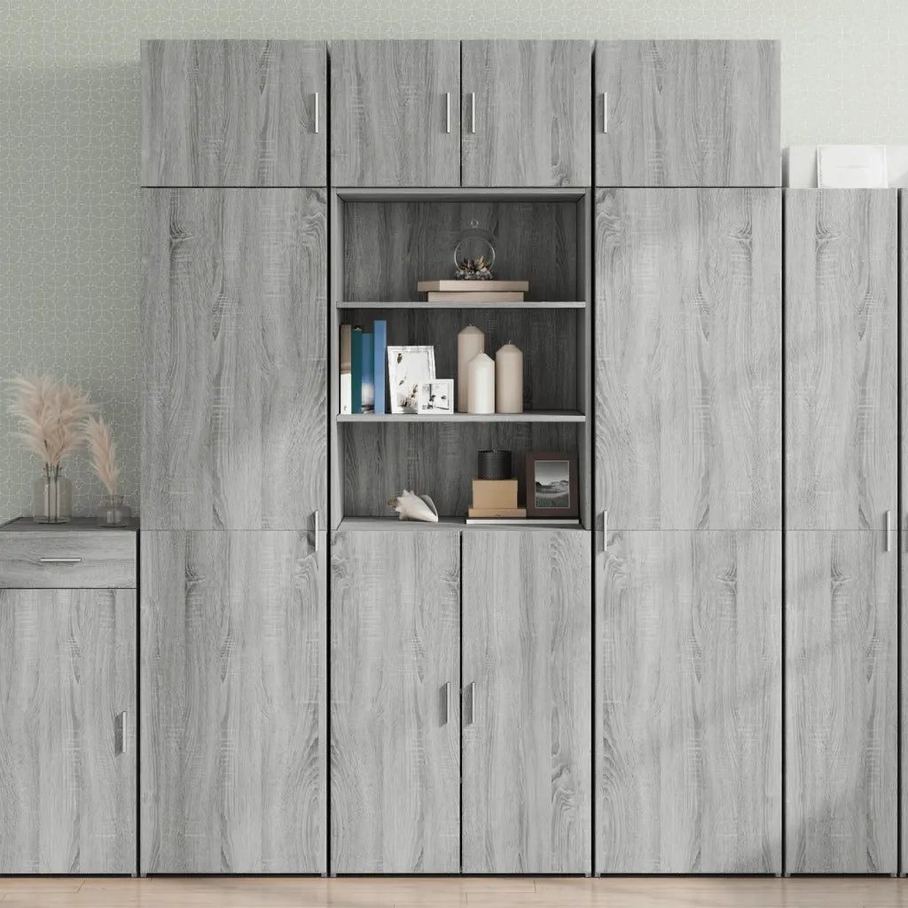 Armadietto Grigio Sonoma 70x42,5x225 cm in Truciolato CFW6916901