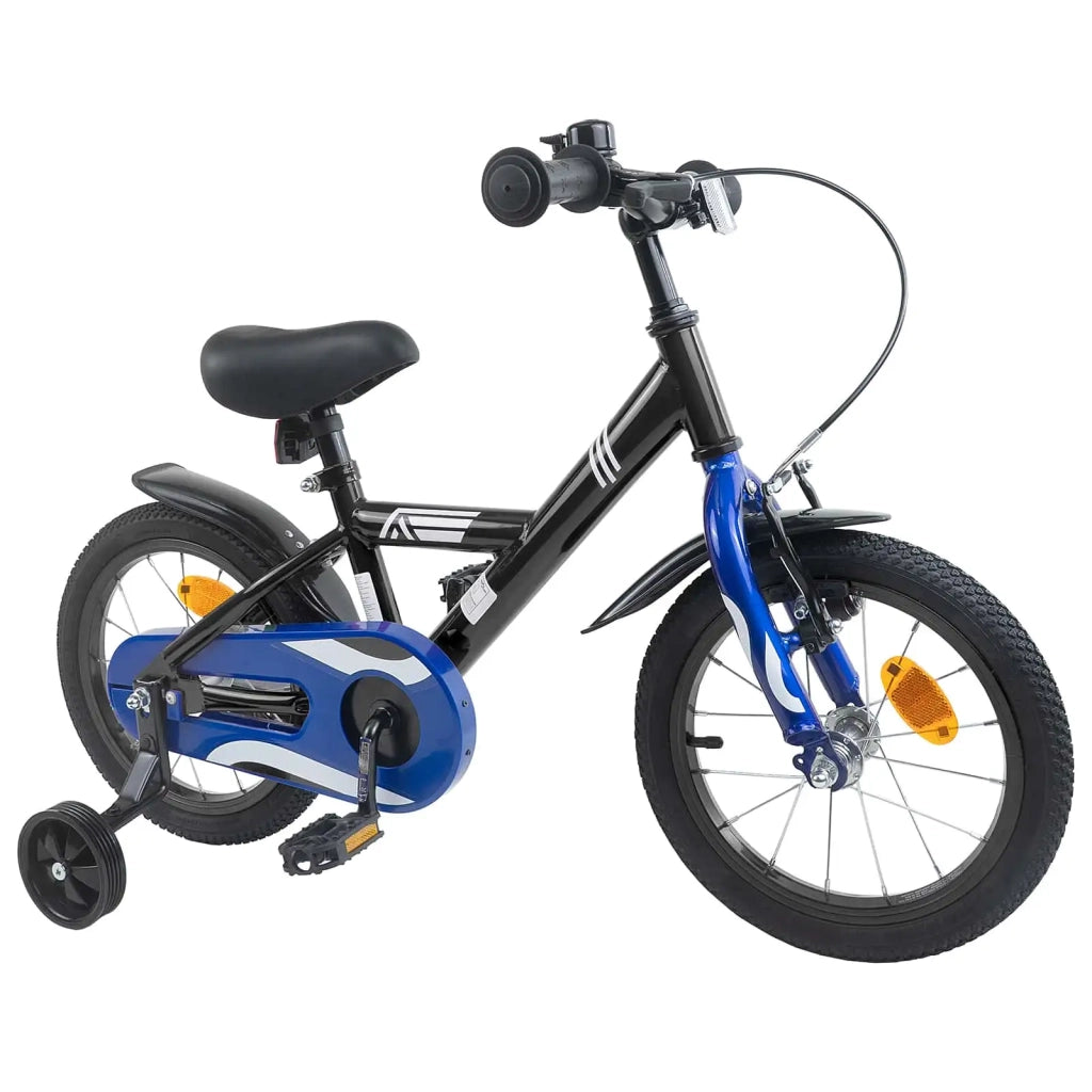 Bicicletta per Bambini 16 Pollici per bambini di 4-6 anni Nero 42009629