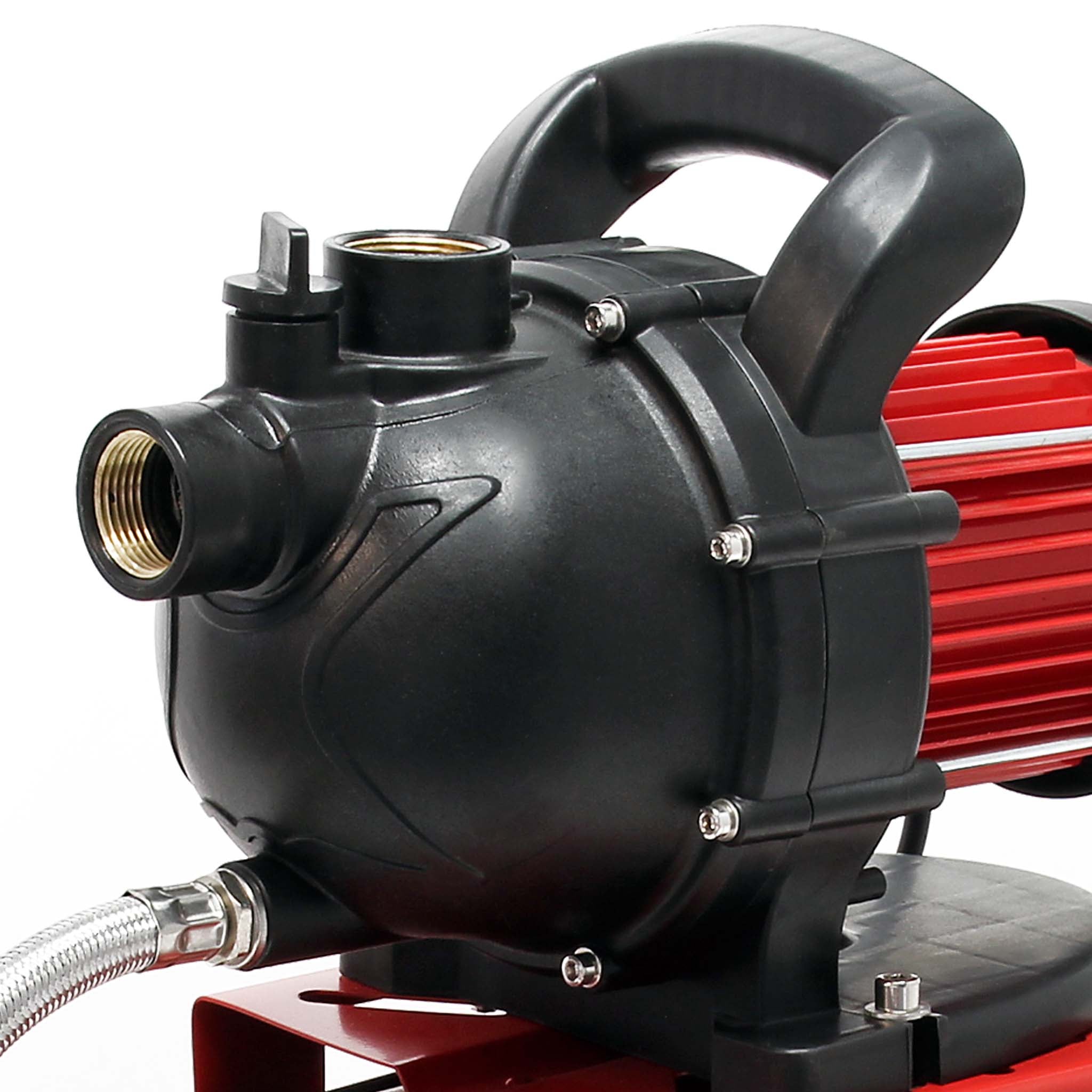 Pompa autoclave uso domestico 1000W 3500l/h Elettropompa da giardino con pressostato e manometro