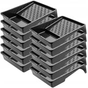 Vassoio per pittura grande KADAX 255x330 mm per set di rulli per pittura, nero, 12 pezzi
