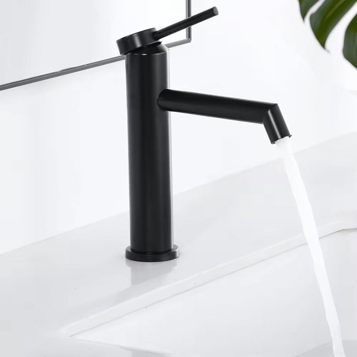 Rubinetto Da Lavabo Rea Foss Black Low