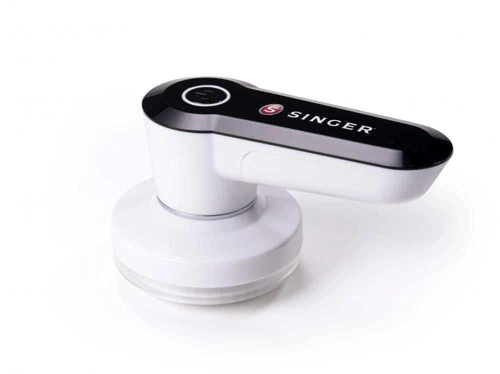 Singer 220015002 Slim Levapelucchi compatto a batterie 3 lame in acciaio inossidabile colore Nero Bianco