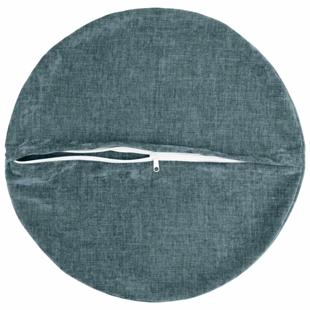 Federa 6 pz HEERLEN Blu Ø 40 cm Tessuto Chenille 922314
