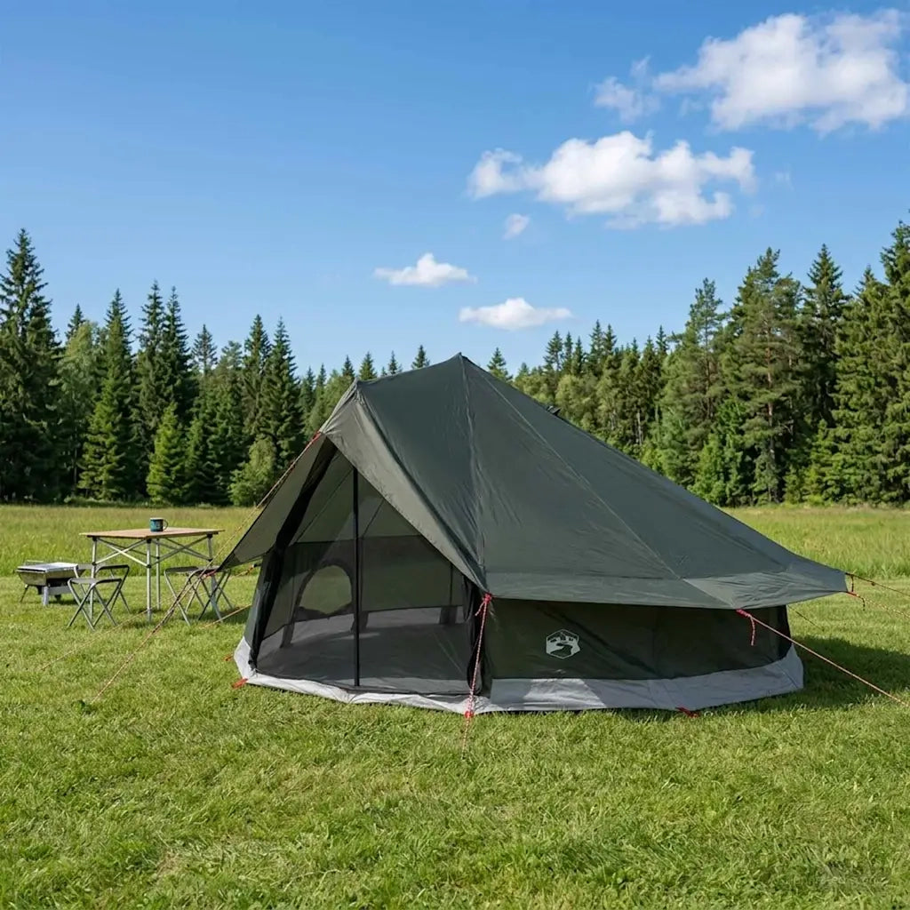 Tenda Tipi con tetto Verde militare 800 x 800 x 430 cm 42028718