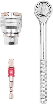Chiave a dente adattabile 10-19mm per trapano e motosega 

Modello: Allecto plus 
Codice prodotto: 
Spessore: 10-19mm 
Compatibilità: per trapano e motosega