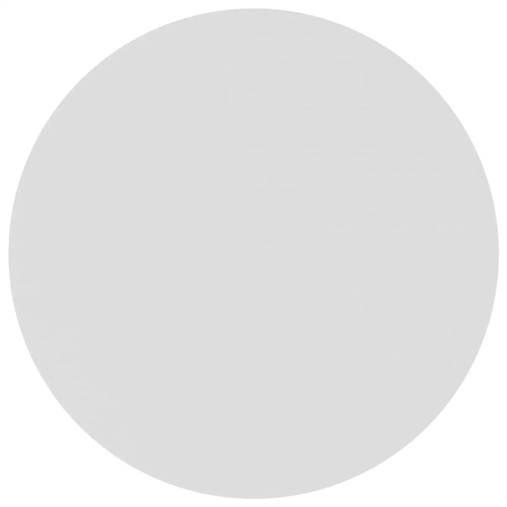 Tovaglia da Tavolo Rotondo Bianco Ø 160 cm Poliestere 42039902