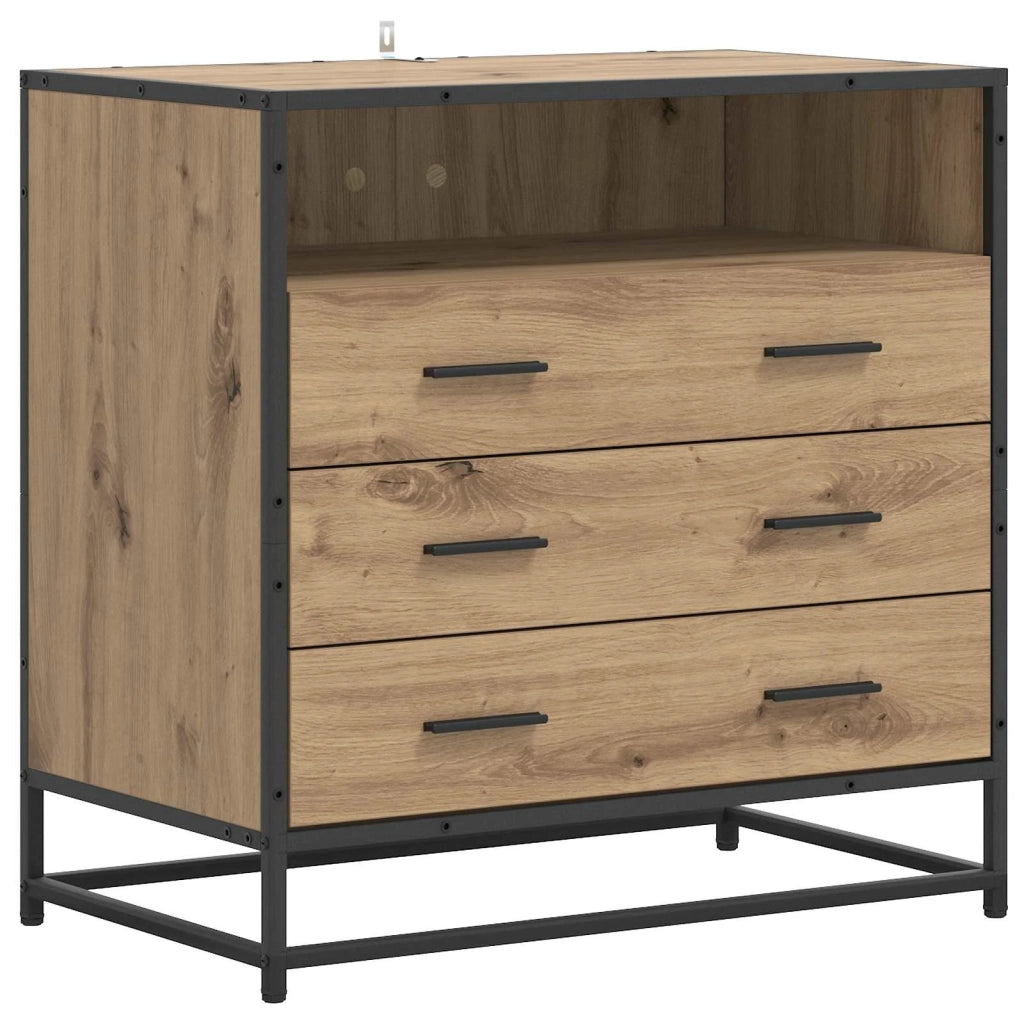 Mobile con Cassetti 3-Cassetto Rovere artigianale 8010307