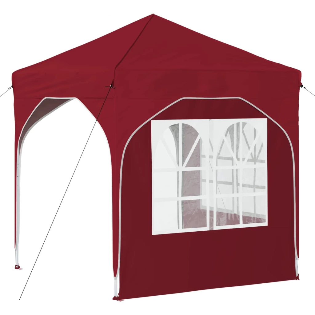 Tenda per feste a pop-up 192 x 192 x 245 cm Borgogna 42019829