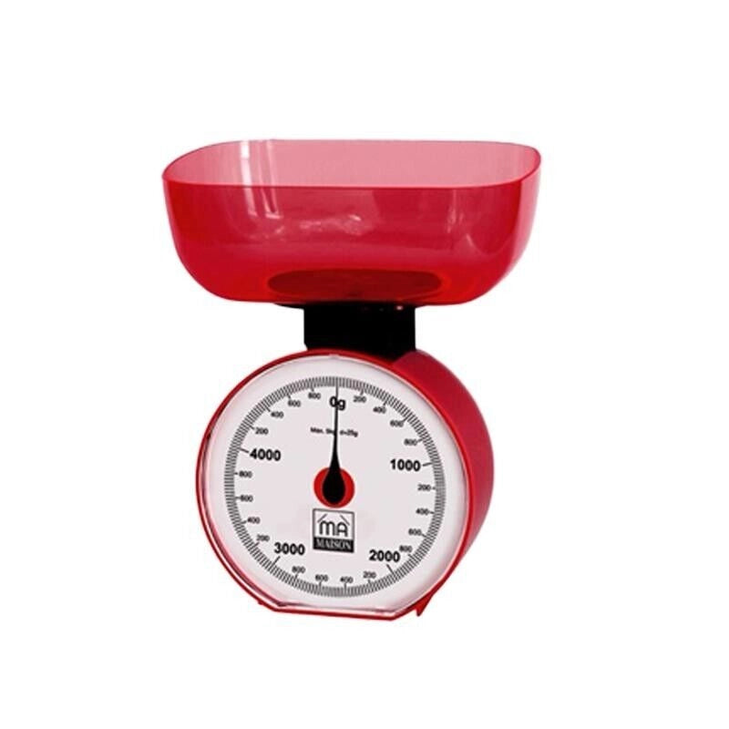 MAURY'S BILANCIA DA CUCINA AD USO DOMESTIDO 5 KG IN COLORAZIONE ASSORTITA