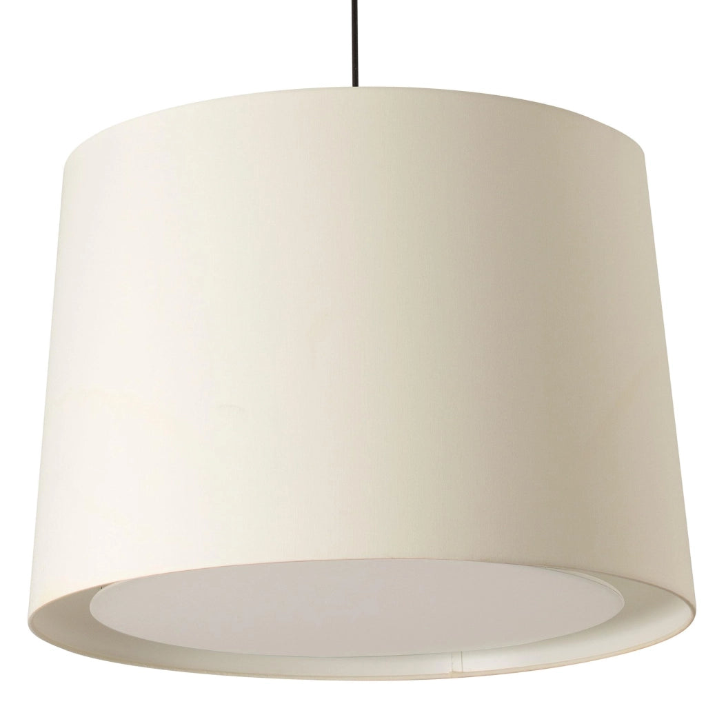 Faro Barcelona 64315-54 - CONGA Lampada sospensione semplice nera/bianca